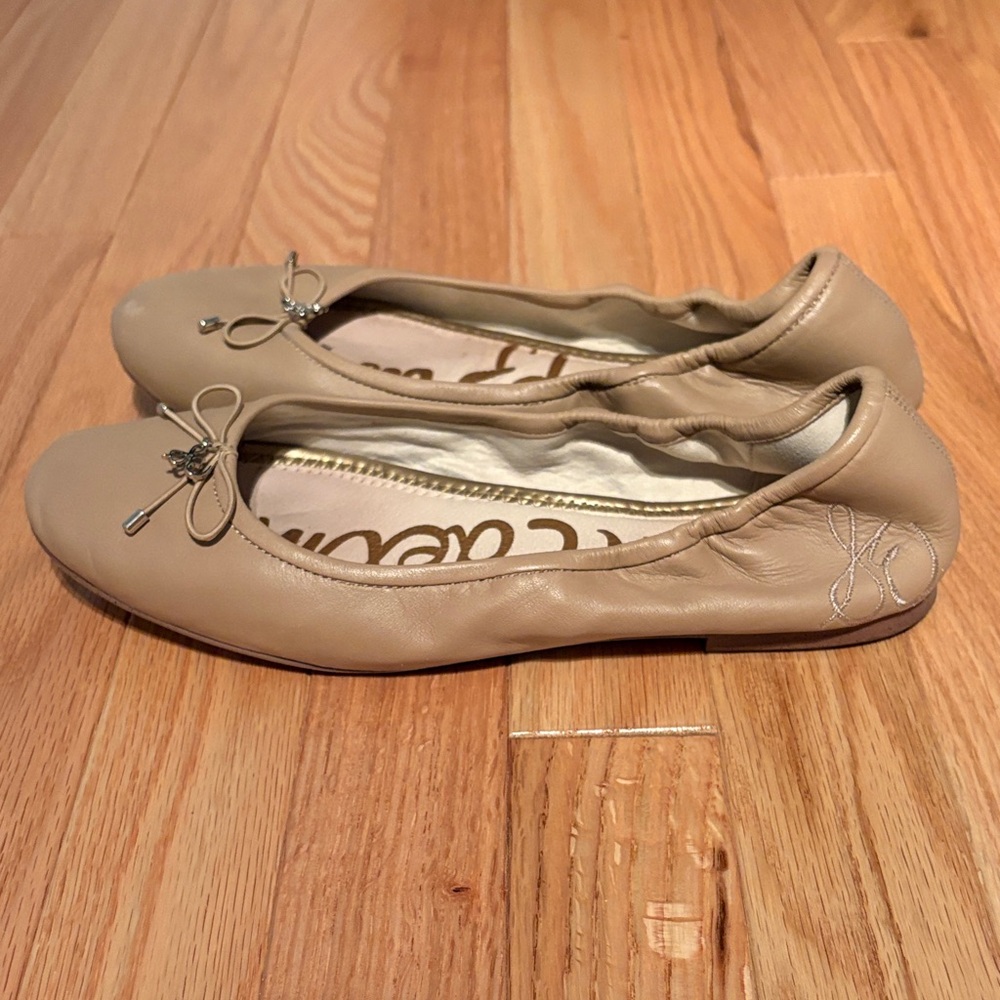 Sam Edelman Women's Tan Ballet Flats